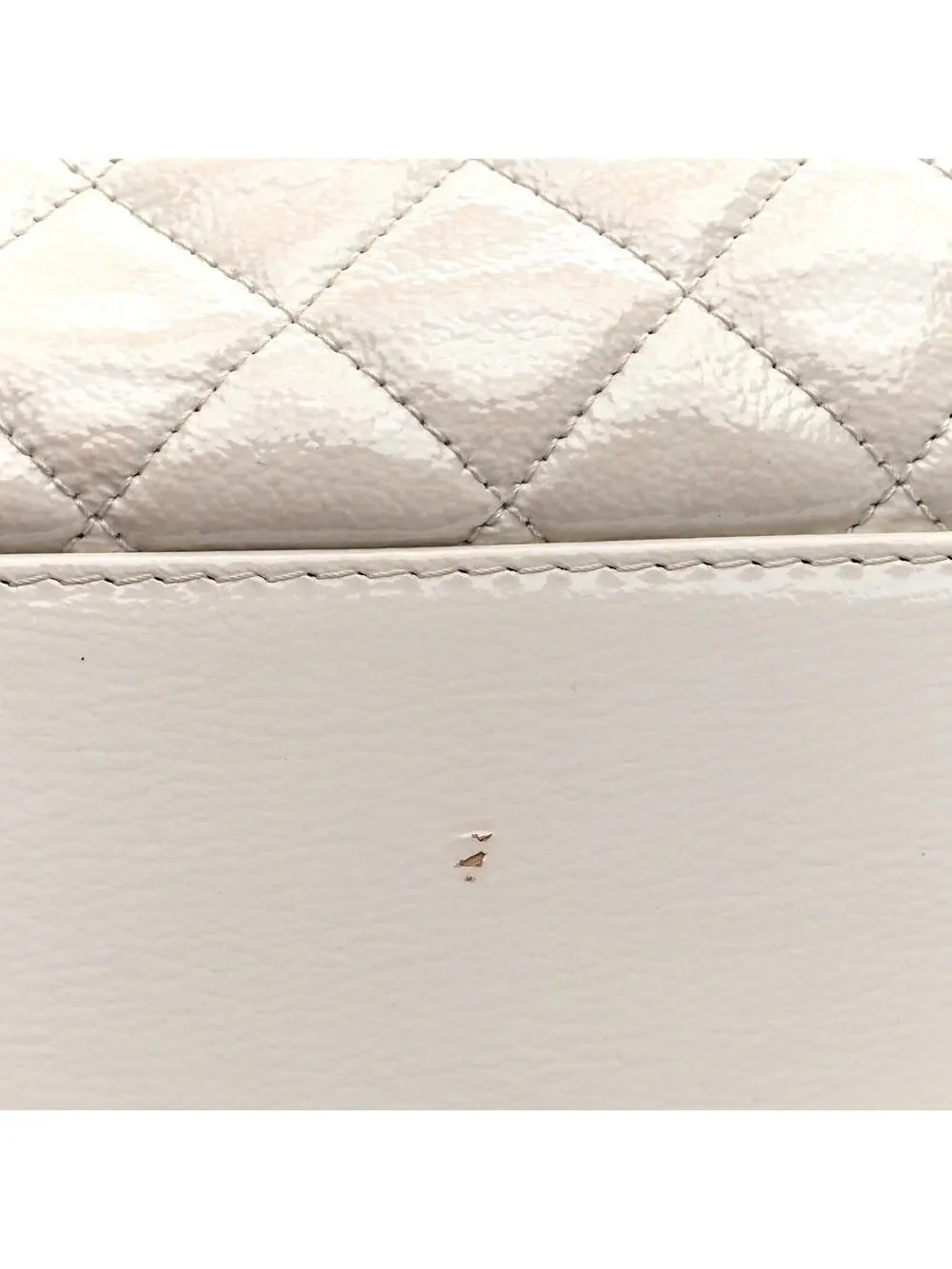 Chanel Patent Goatskin Quilted Medium #342109C17B